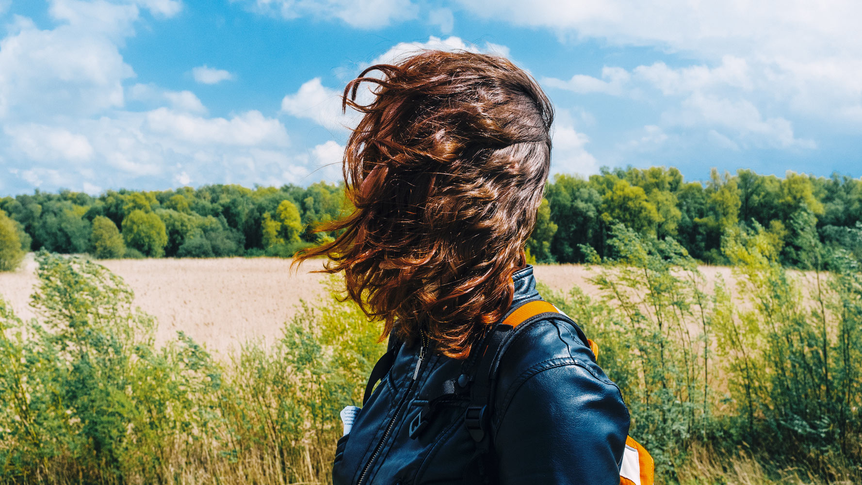 Hiking around Almere